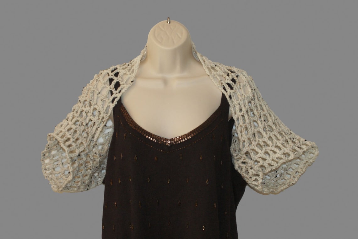 Ivory Shrug Summer Shrug Womens Plus Size Bolero Jacket Etsy
