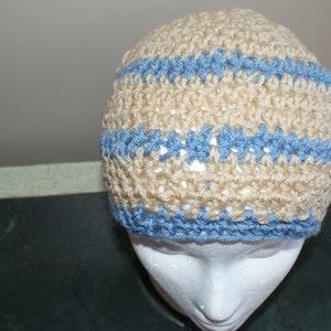 Mens Beanie, Winter Beanie, Man Beanie, Winter Hat Man,Womens Tan Cap, Tan Winter Hat, Winter Fashion Hat, Blue Winter Hat, Mens Snow Hat image 3