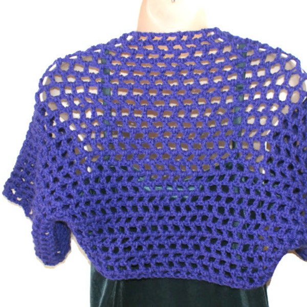 Cropped Sweater, Short Sleeve Bolero, Casual Shrug, Street Clothing, Purple Jumper, Shrug Vest, Sweater Shrug, Shoulder Shrug, Handmade Vest