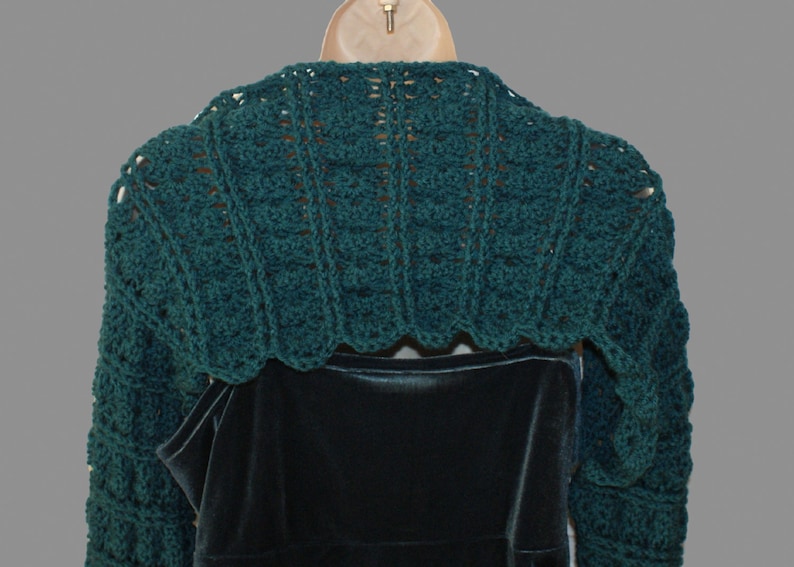 Teal Shrug XL Bolero Womens Plus Size Plus Size Sweater Etsy