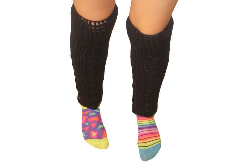 Leg Warmers Women Boot Sock Long Legwarmers Plus Size Leg Etsy