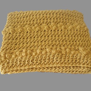 Crochet Baby Afghan, Green Blanket, Green Afghan, Doll Afghan, Baby Blanket, Crochet Baby Blanket, Green Baby Blanket, Crib Blanket, image 7
