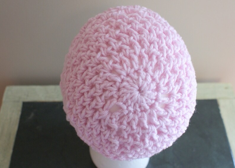 Pink Beanie, Girls Spring Hat, Pink Skull Cap, Girls Hipster Beanie