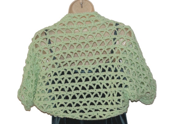 lanacooper Crochet Shrug, XL Bolero, Womens Bolero, Plus Size Shrug, Clothing Plus size, Womens Plus size, XL Clothing, Layered Look, Sweater