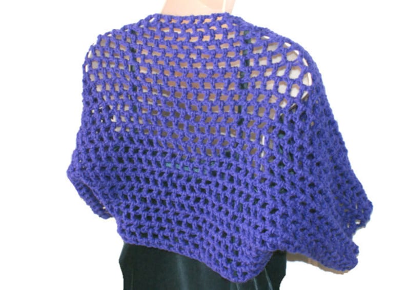 Purple Shrug XL Bolero Womens Plus Size Plus Size Sweater | Etsy