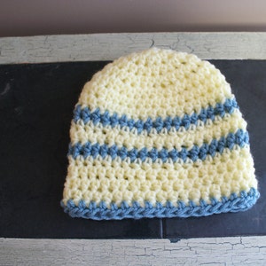 Yellow Baby Hat Crochet Baby Cloche Baby Sock Cap Infant | Etsy