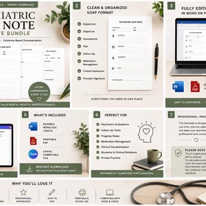 Psychiatric SOAP Note Template