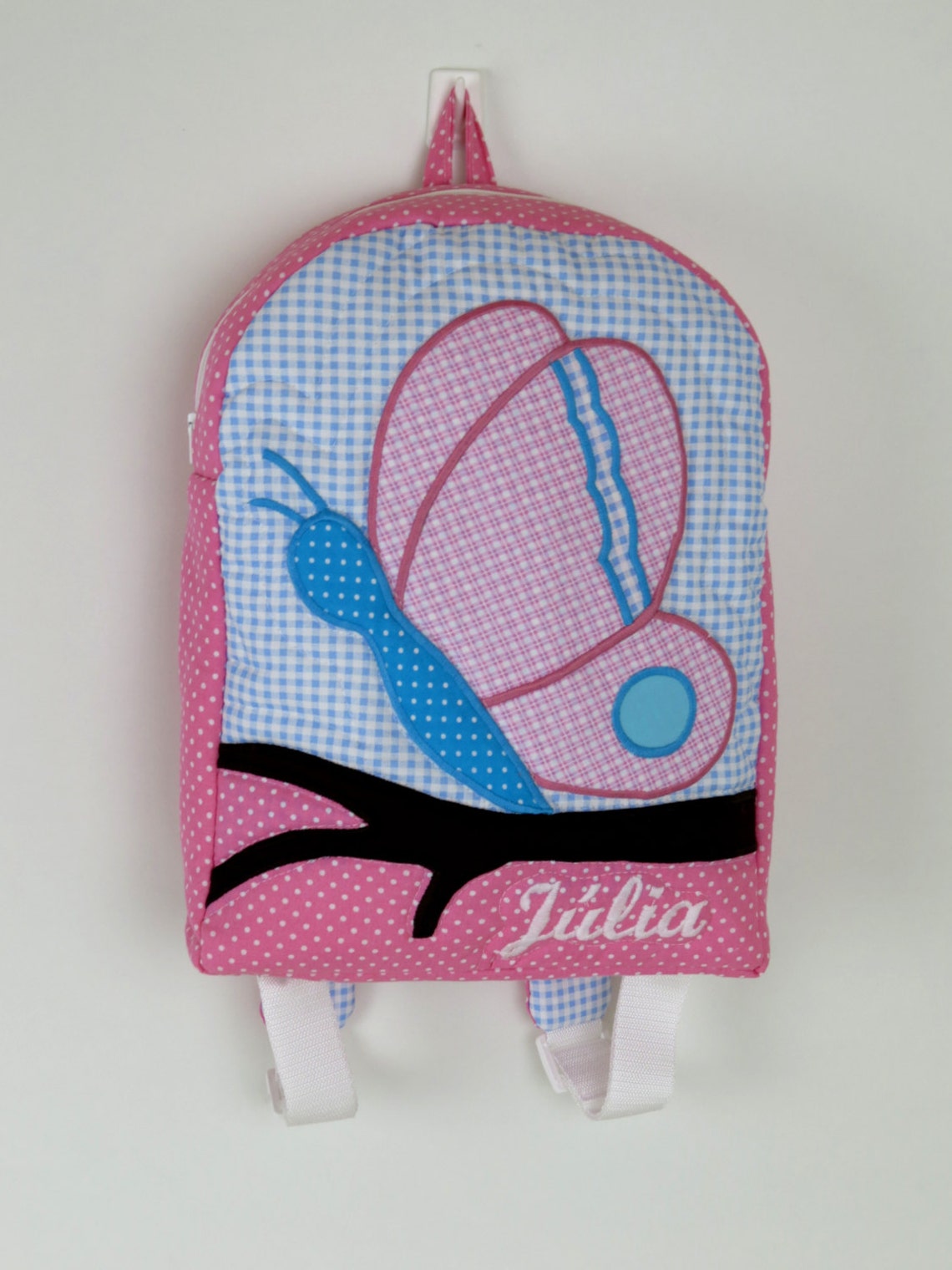 Kids Backpack Butterfly Toddler Backpack Preschool Backpack Etsy