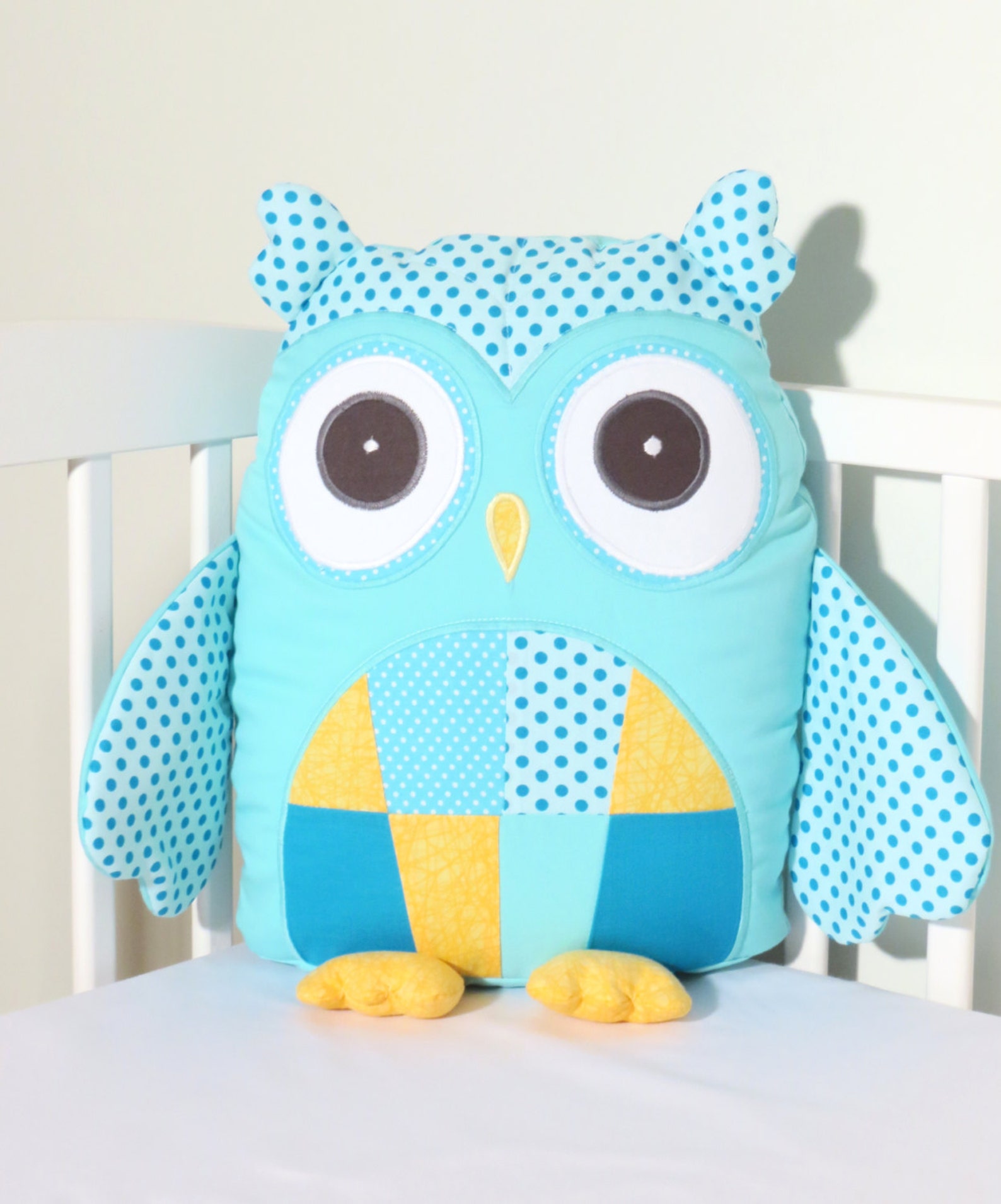 Stuffed Owl Modern Custom Owl Pillow Case and Cushion Plush Etsy