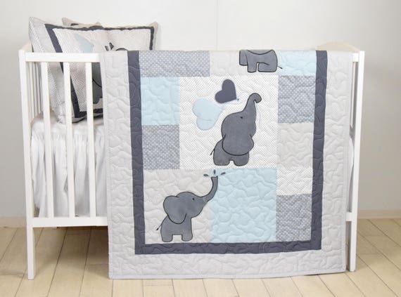 Blue crib blanket discount
