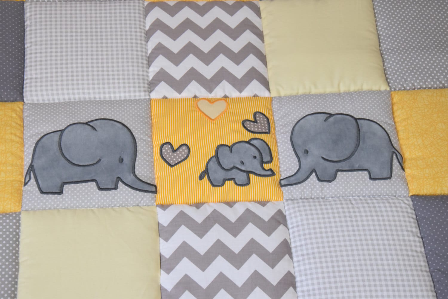 Gray Elephant Playmat Yellow Play Mat Floor Gym Crawl Mat Etsy