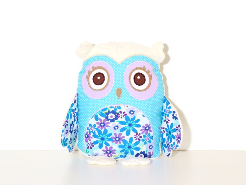 Organic Owl Pillow Handmade Custom Baby Owl Pillow Etsy