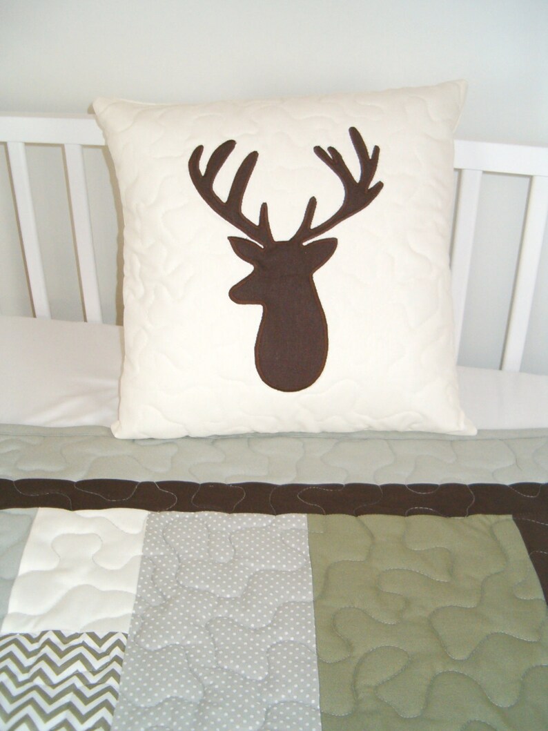 Deer Baby Blanket Baby Deer Blanket Woodland Baby Blanket Etsy