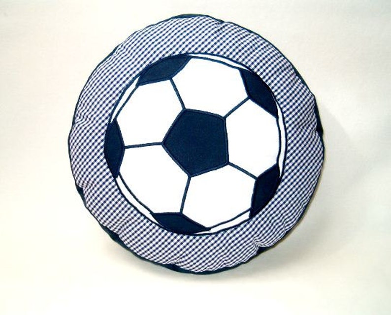 Soccer Ball Pillow Football Pillow Into Children's Room Etsy