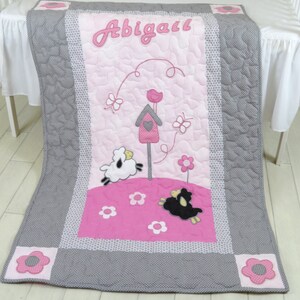 Chevron Bebe Colcha Manta De Cuna Patchwork Elefante Etsy