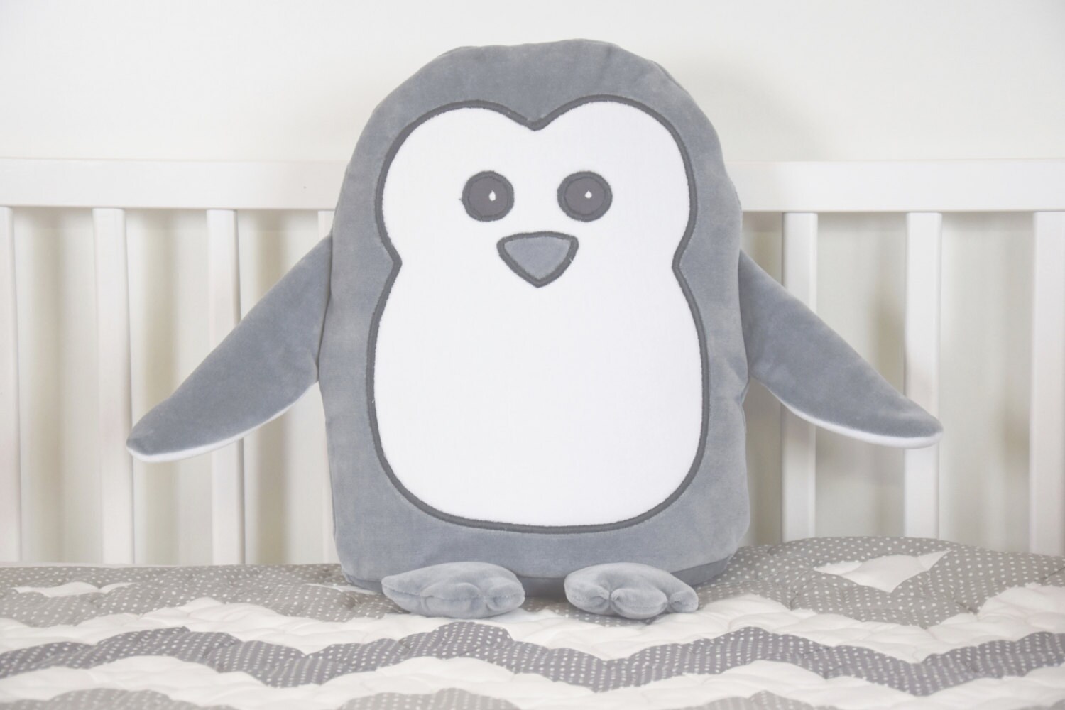 Penguin Pillow Plush Animal or Toddler Gift Penguin Pillow made from Soft plush
