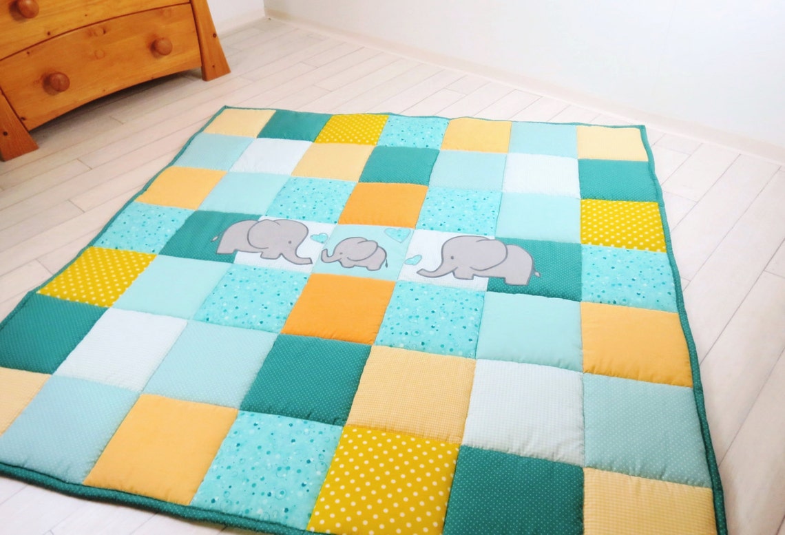 Baby Rug Boy Girl Play Mat Activity Mat Baby Playmat Etsy