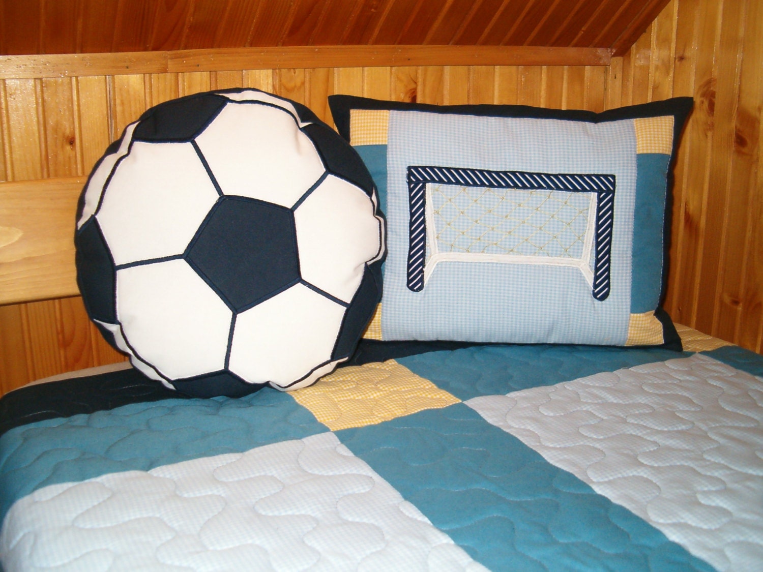 Soccer Pillow Soccer Ball Soccer Pillowcase Soccer Etsy