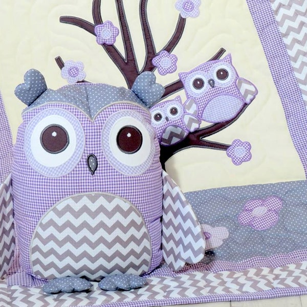 Owl Nursery Bedding Etsy