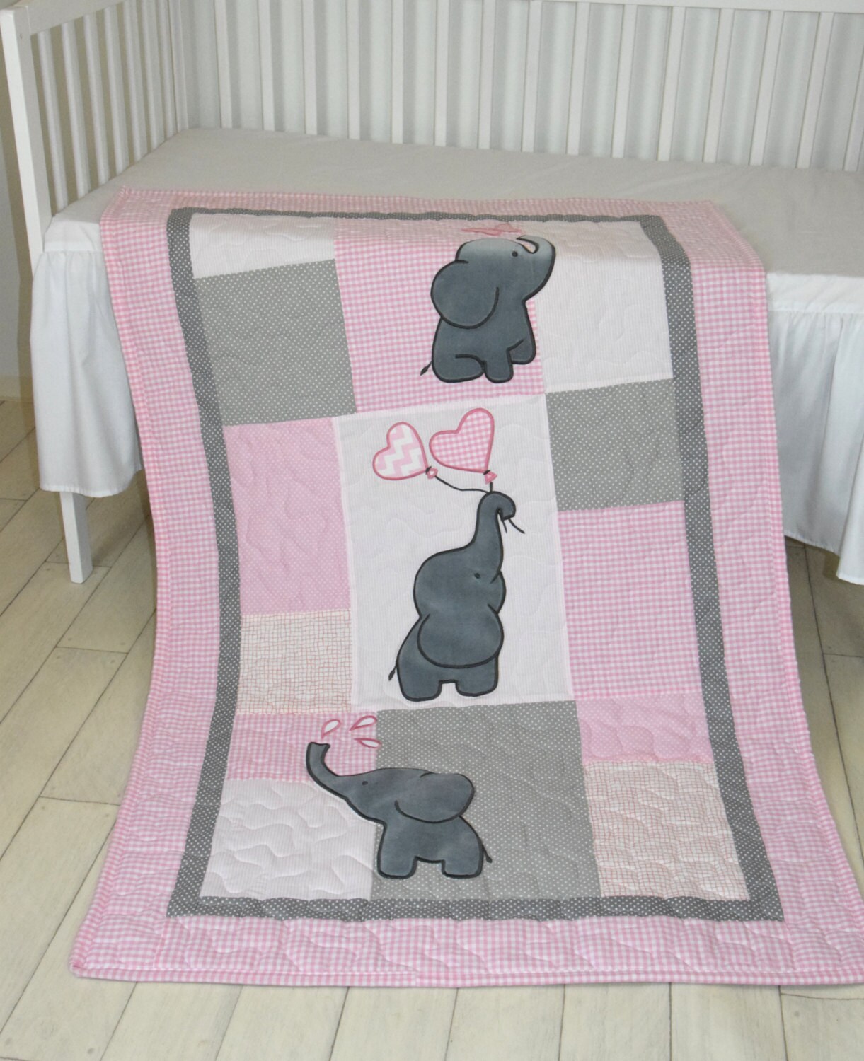 Babytown Elefanten Babydecke – Superweich, 38x38 Cm, Rosa – Kuscheldecke Für Neugeborene