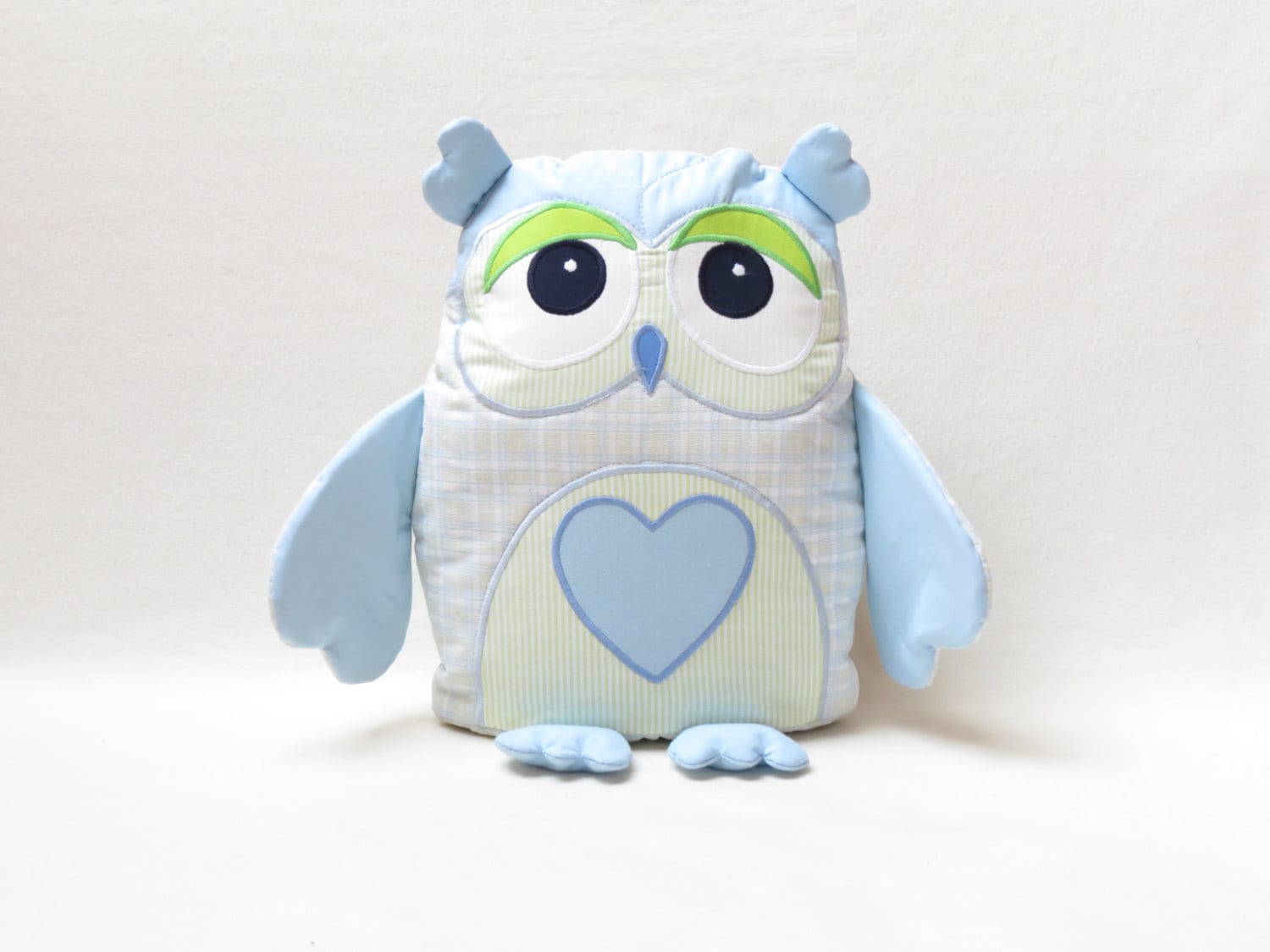 Decorative Owl Stuffed Owl Pillow Monogram Owl Pillow Case
