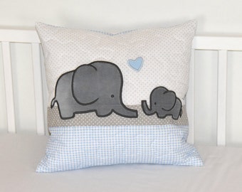 Elephant Pillow Decorative Kids Pillow Boy Nursery Decor