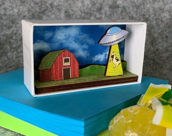 Bessie's Big Adventure Matchbox Diorama Kit