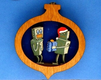 Gift Bot Ornament