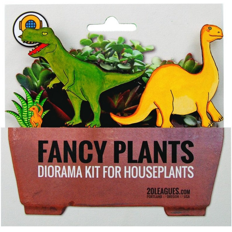 Fancy Plants Diorama Kit Etsy