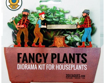 Lumberjacks Fancy Plants Diorama Kit