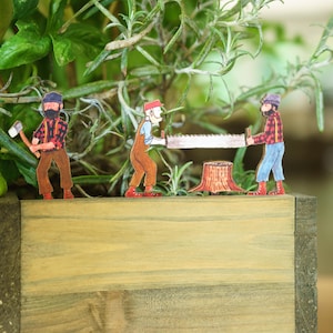 Lumberjacks Fancy Plants Diorama Kit
