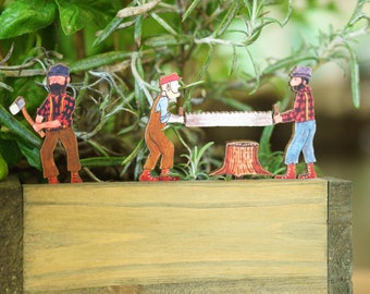 Lumberjacks Fancy Plants Diorama Kit