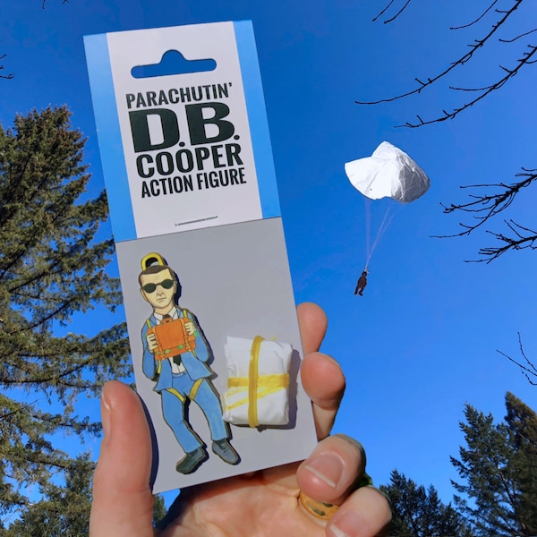 Parachutin' DB Cooper Action Figure