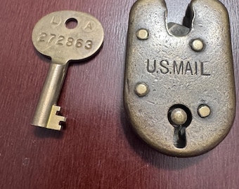 US Mail Lock with Working Key