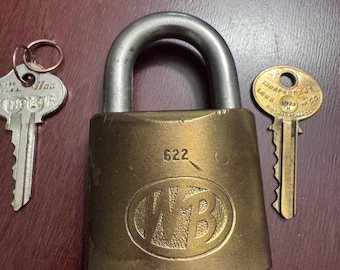 WB Sinclair Lock with two Working Keys