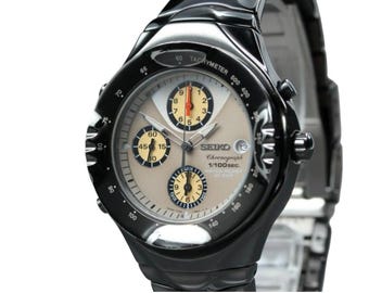 Seiko Speedmaster Giugiaro Design al quarzo nero