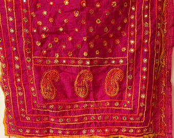 Hand Embroidered Dupatta