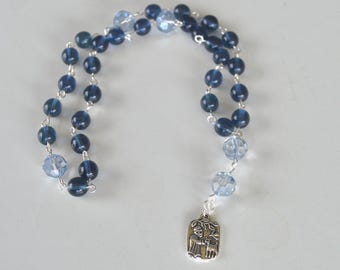 Episcopal/ Anglican Prayer Beads named In Precious and Beautiful.  Inspired by St. Francis of Assisi