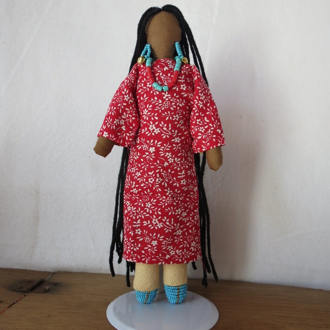 Doll Native American Made - Etsy