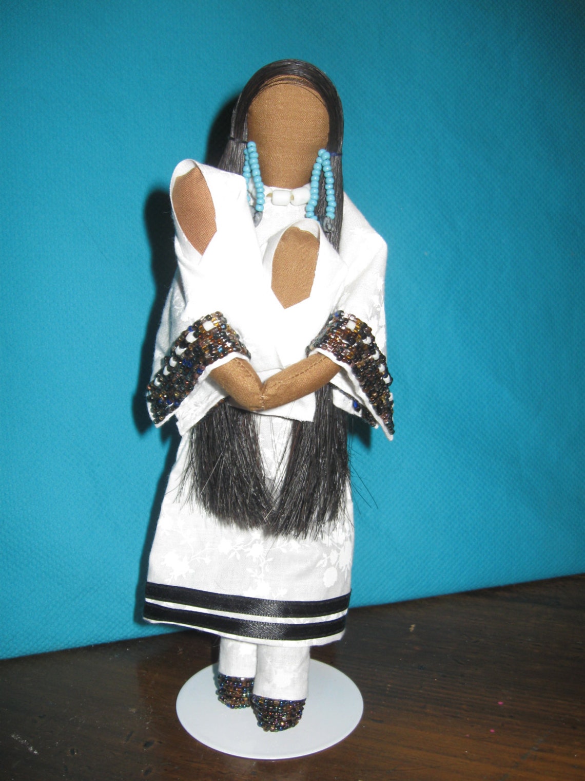 Native American Storyteller Mother Doll Lakota Sioux Made Etsy