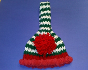 Crochet Long Tail Elf Hat for Holiday, Crochet Long Tail Elf Hat, Long Tail Elf Hat For Newborn to Adult, Made to Order