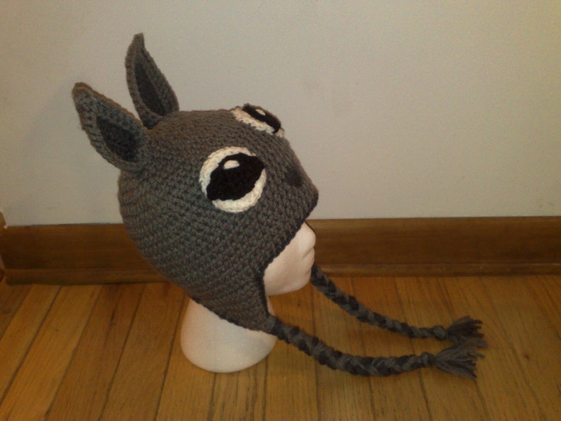 Squirrel Hat, Crochet Squirrel Hat, Squirrer Hat, Squirrel Costume, Halloween Hat, Toddler Hat, Infant Hat, Adult Hat, Halloween Costume image 2