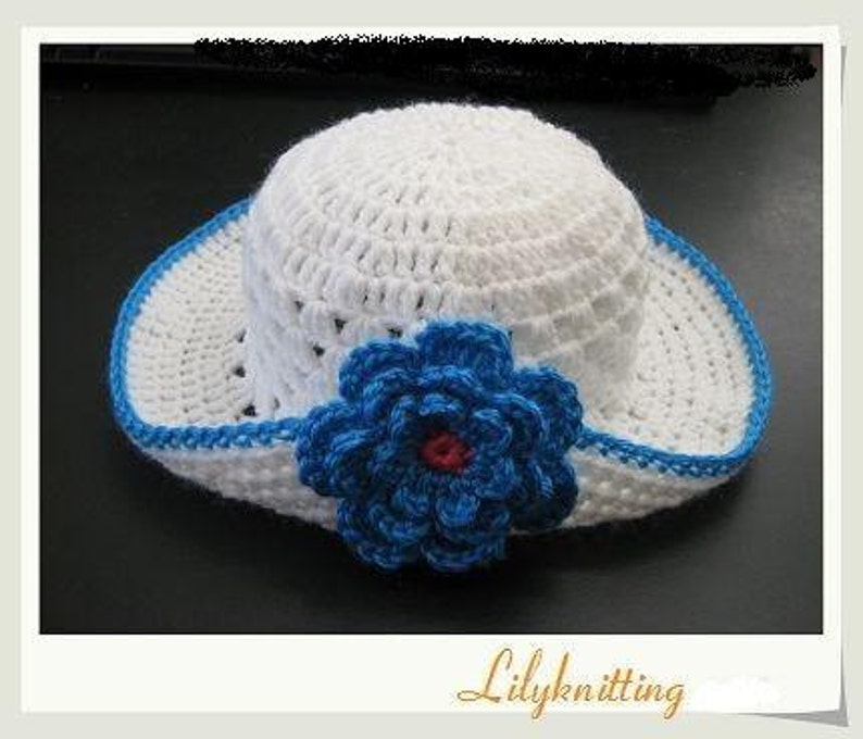 Spring Hat Summer Hat Crochet Summer Hat Aloha Crochet Hat Girls Hat Ready to Ship Sun Hat Toddler Hat Newborn Summer Hat