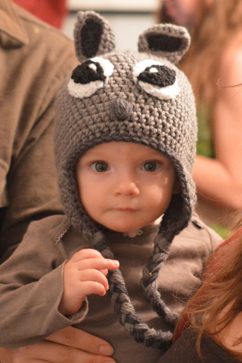 Squirrel Hat, Crochet Squirrel Hat, Squirrer Hat, Squirrel Costume, Halloween Hat, Toddler Hat, Infant Hat, Adult Hat, Halloween Costume image 1