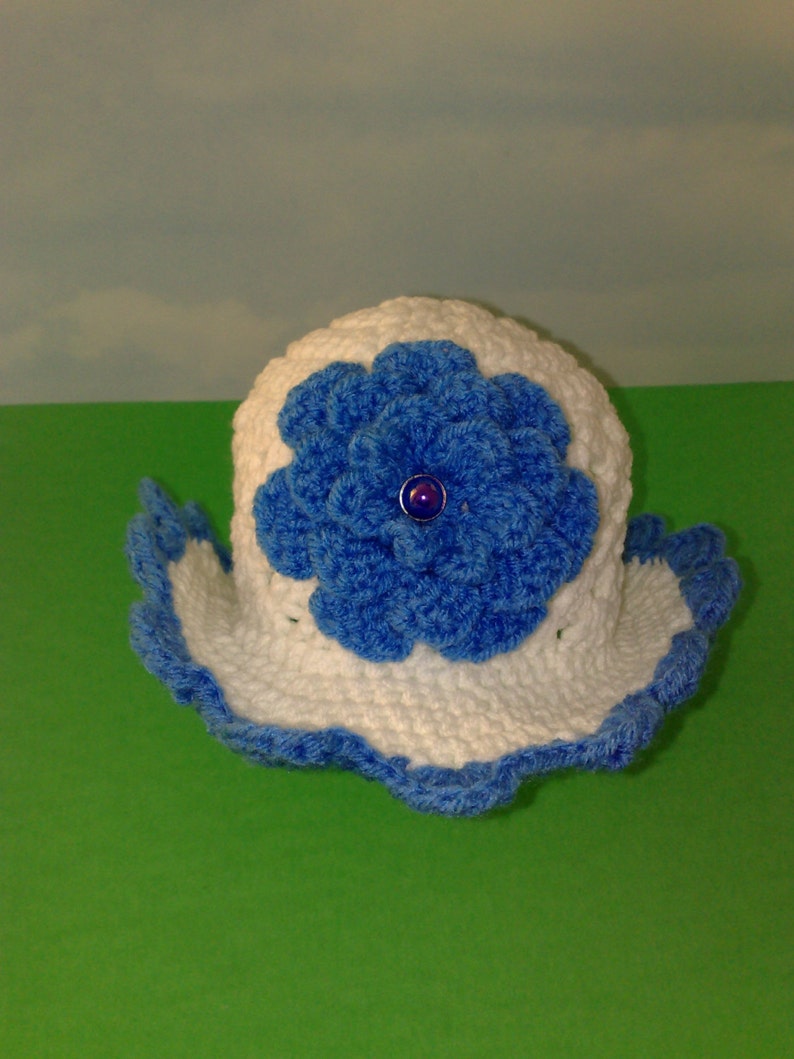 Spring Hat Summer Hat Crochet Summer Hat Aloha Crochet Hat Girls Hat Ready to Ship Sun Hat Toddler Hat Newborn Summer Hat