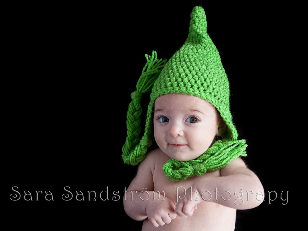Gnome Hat Crochet Gnome Hat Newborn Gnome Hat Ear Flap Hat - Etsy