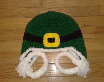 Leprechaun Hat, Crochet Leprechaun Hat, Baby Leprechaun, St Patricks Day Hat, BabyBoy Hat, Baby Girl Hat, Adult Hat, Leprechaun Costume