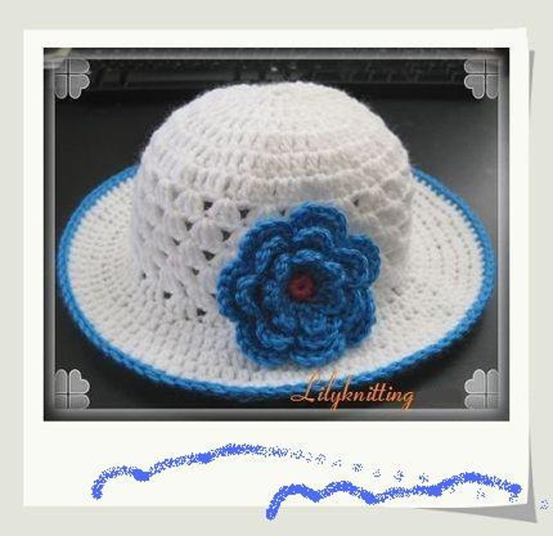 Spring Hat Summer Hat Crochet Summer Hat Aloha Crochet Hat Girls Hat Ready to Ship Sun Hat Toddler Hat Newborn Summer Hat