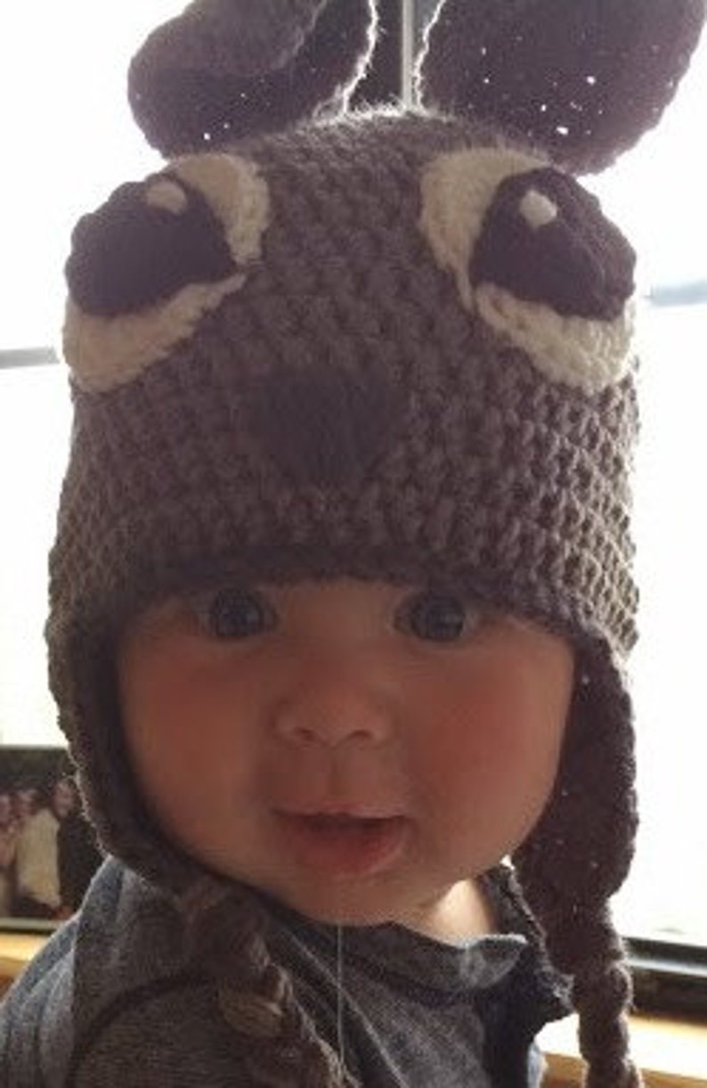 Squirrel Hat, Crochet Squirrel Hat, Squirrer Hat, Squirrel Costume, Halloween Hat, Toddler Hat, Infant Hat, Adult Hat, Halloween Costume image 5