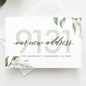 New Address Magnet Etsy